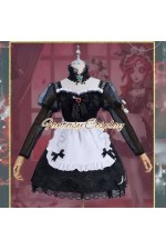 Identity V Priestess Fiona Gilman Crimson Maid Gothic Lolita Dress Cosplay Costume